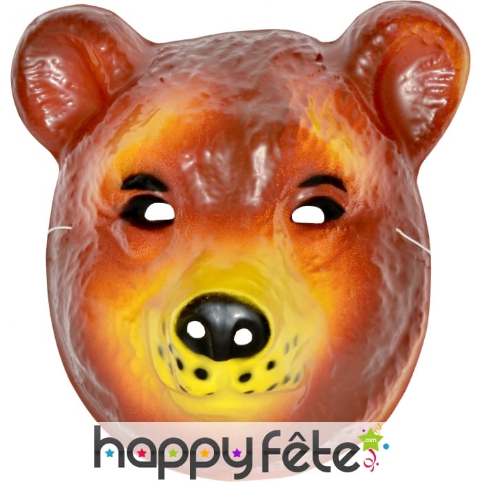 Masque d'ours pour enfant