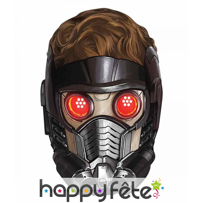 Masque de Peter Quill en carton