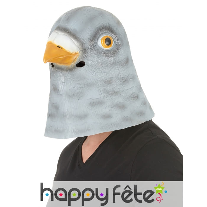 Masque de pigeon intégral en latex