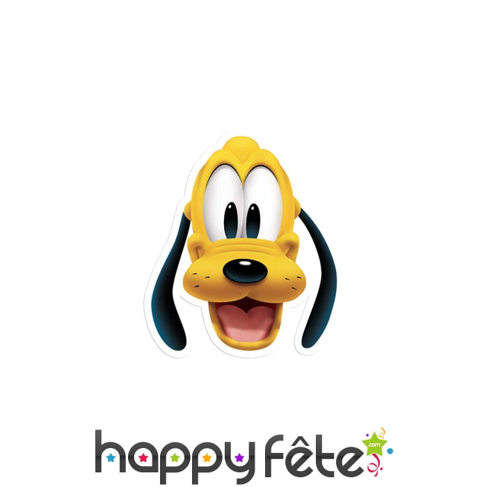Masque de Pluto en carton