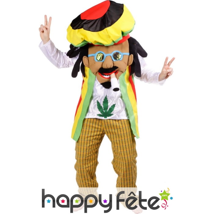 Mascotte de rasta man