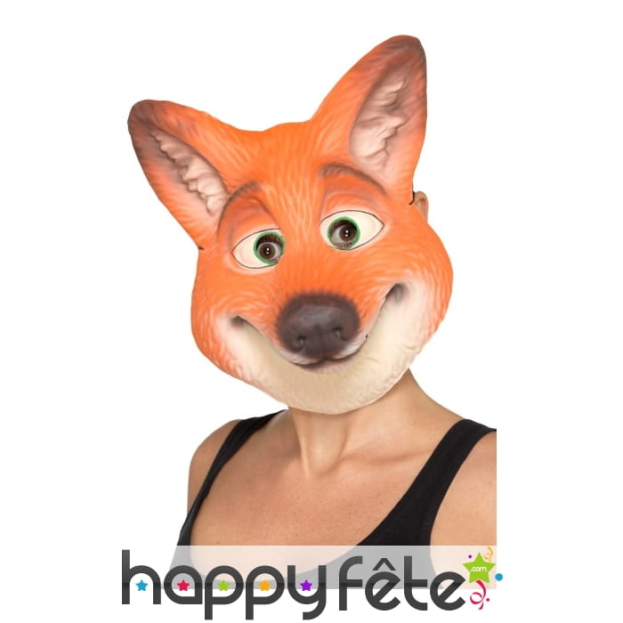 Masque de renard pour adulte