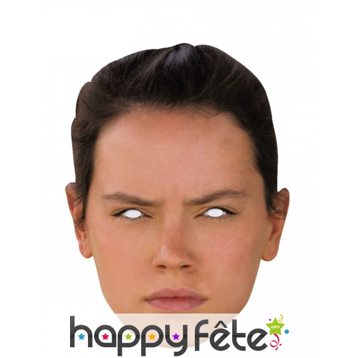 Masque de Rey en carton, Star Wars 7