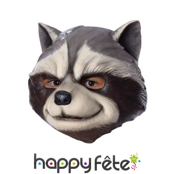 Masque de Rocket Raccoon pour adulte, modèle 3/4