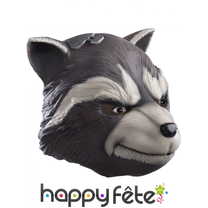Masque de Rocket Raccoon pour adulte modèle deluxe