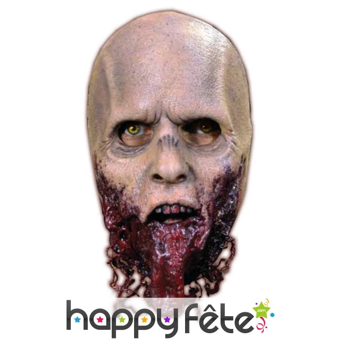 Masque de rôdeur zombie déchiqueté