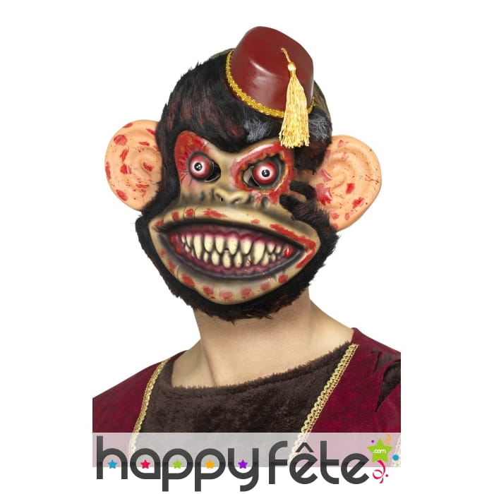 Masque de singe jouet zombie