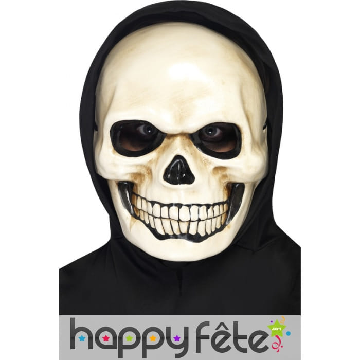 Masque de squelette effrayant