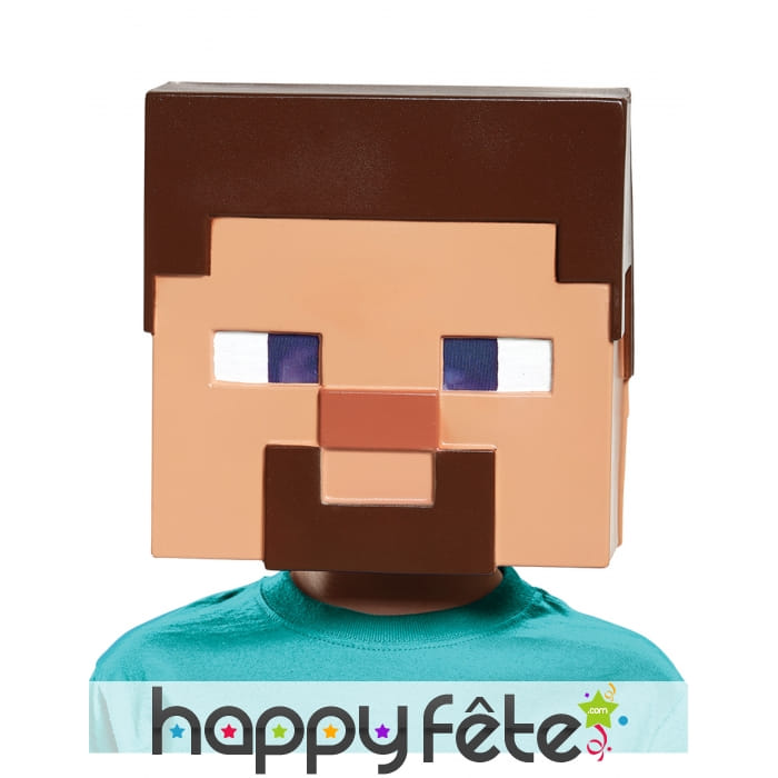 Masque de Steve pour enfant, Minecraft