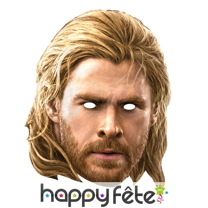Masque de Thor, Avengers en carton plat