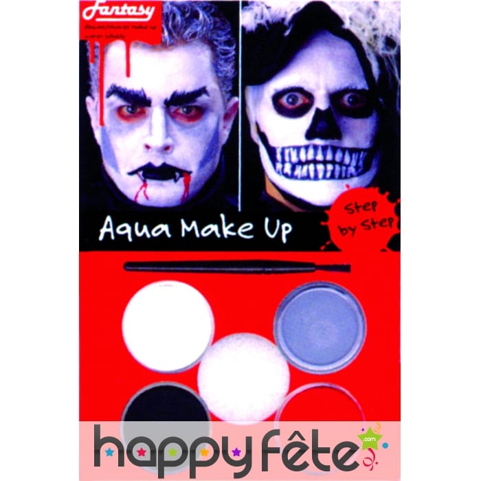 Maquillage de vampire ou zombie aquaexpress