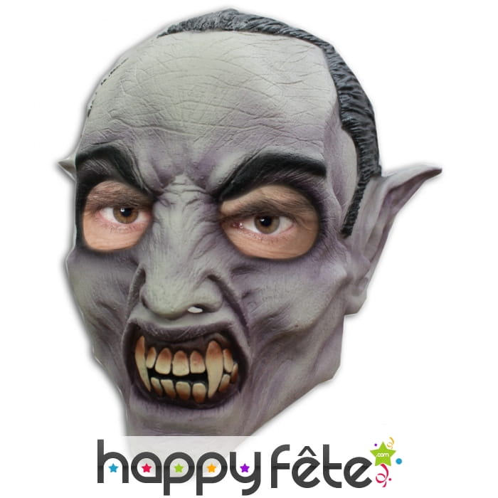 Masque de vampire montrant les dents