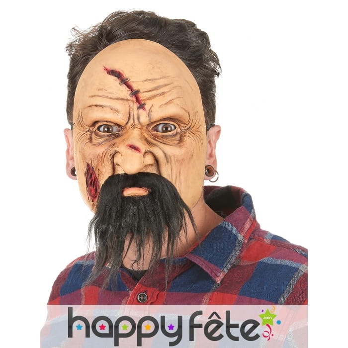 Masque de vieux rockeur tueur