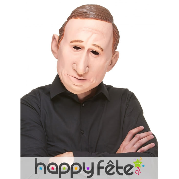 Masque de Vladimir Poutine humoristique