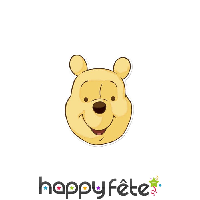 Masque de Winnie l'ourson en carton