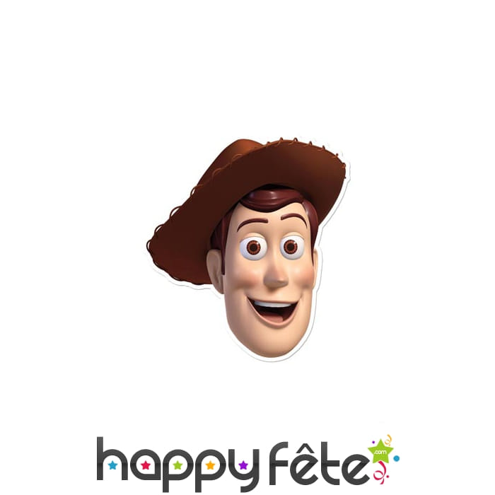 Masque de Woody en carton