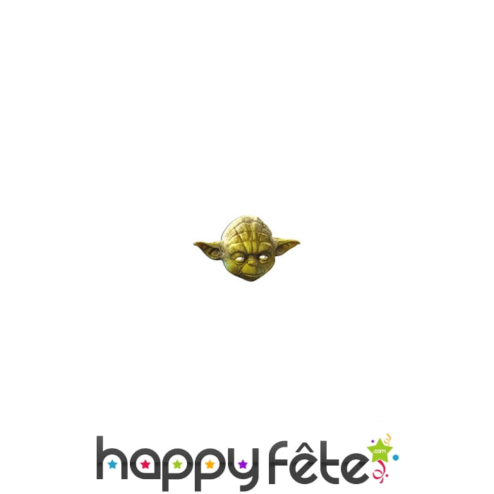 Masque de Yoda en carton