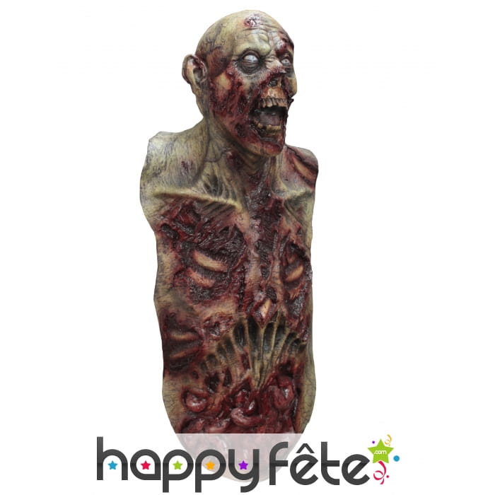 Masque de zombie avec buste