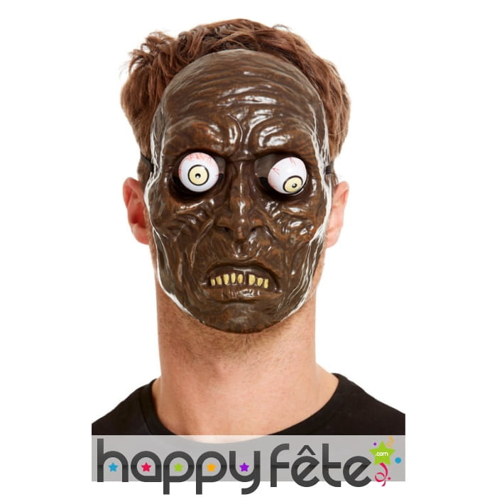 Masque de zombie avec yeux mobiles, adulte