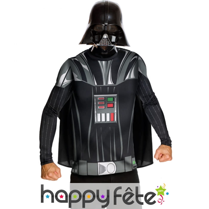 Masque et T-shirt de dark vador