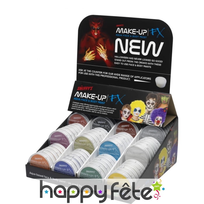 Maquillage fêtes 72 pièces