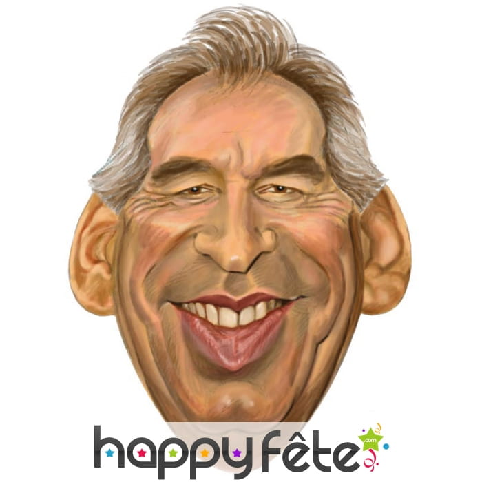 Masque francois bayrou caricature