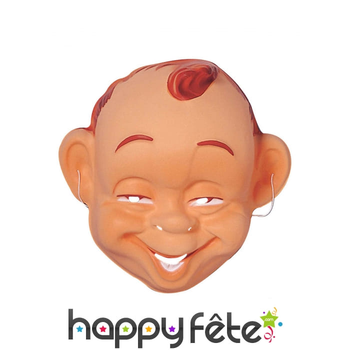 Masque facial de bébé souriant