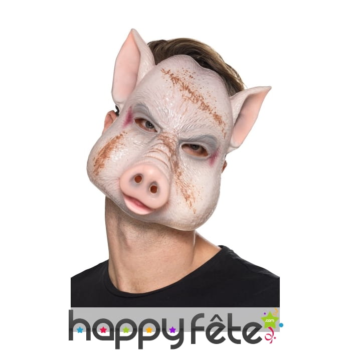 Masque facial de cochon tueur