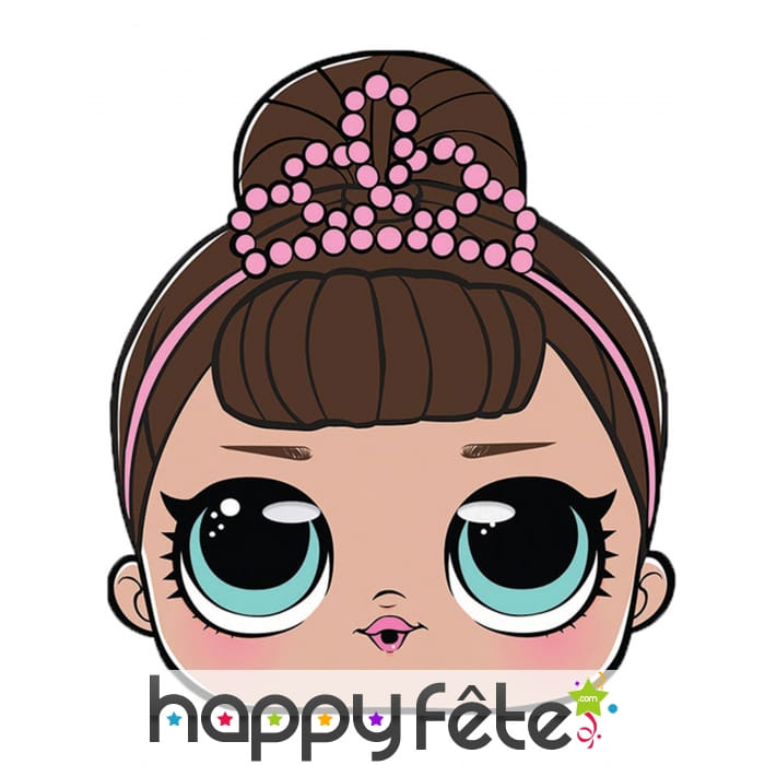 Masque facial de Fancy pour enfant, LOL Surprise