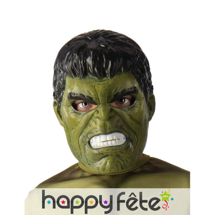 Masque facial de Hulk pour enfant