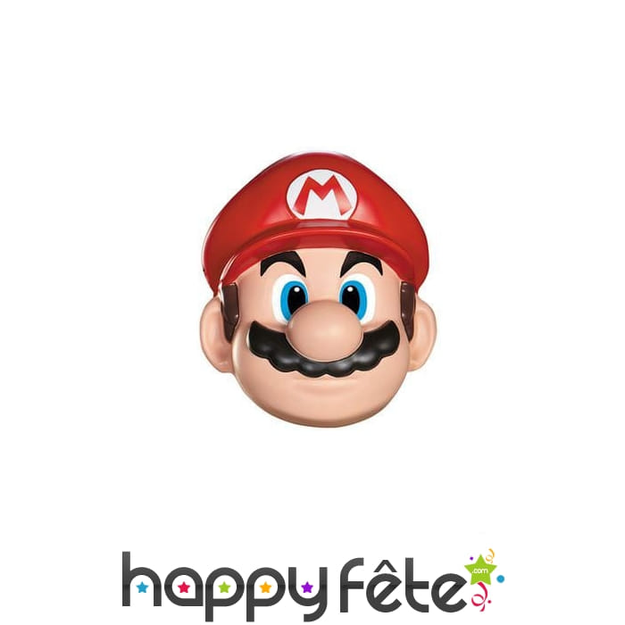 Masque facial de Mario taille adulte