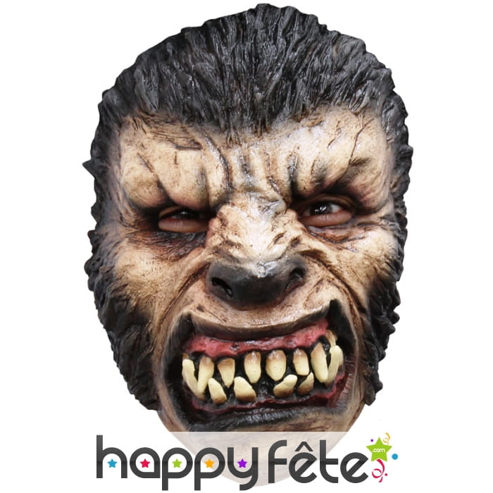 Masque facial de monstre loup garou
