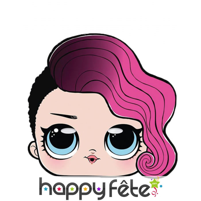 Masque facial de Rocker pour enfant, LOL Surprise