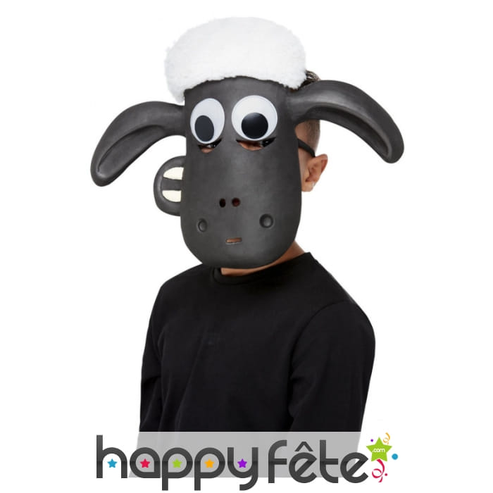 Masque facial de Shaun le mouton pour enfant