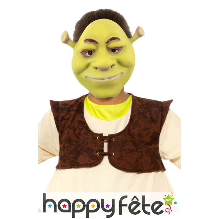 Masque facial de Shrek pour enfant