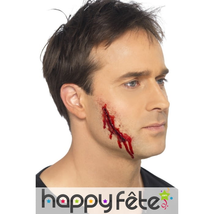 Maquillage fausse peau