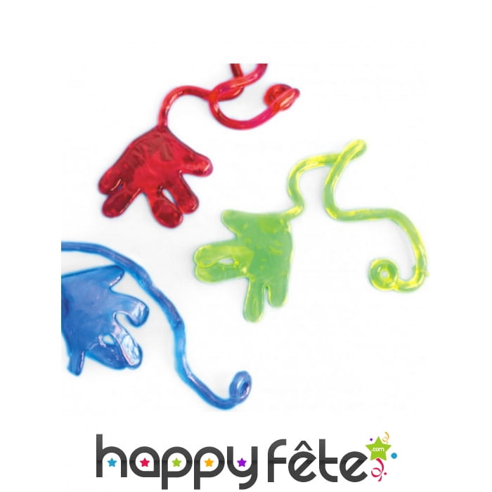 Main gluante de 4 cm