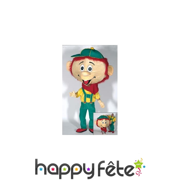 Mascotte garçonnet grosse tête