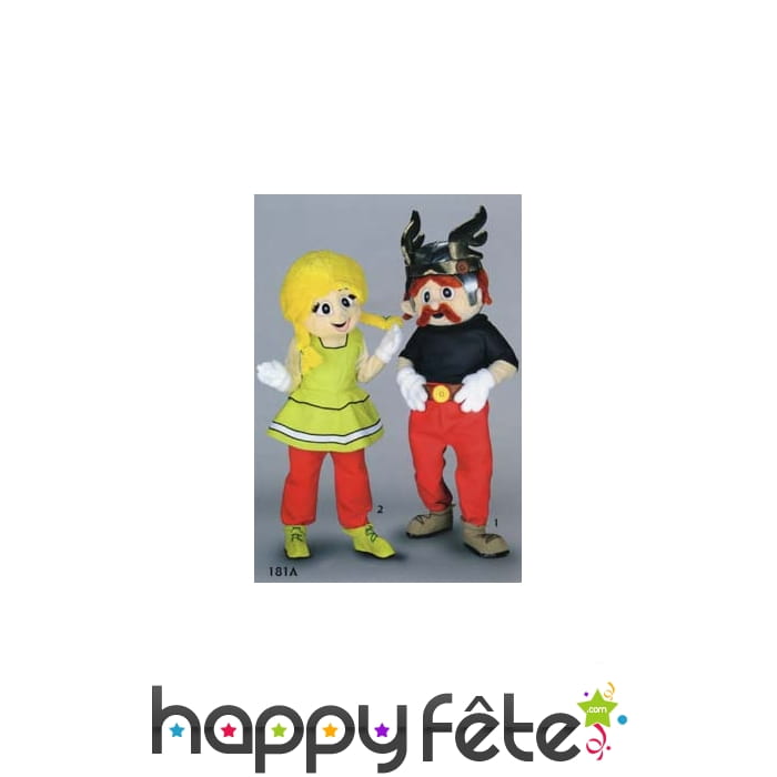 Mascotte gaulois, homme ou femme