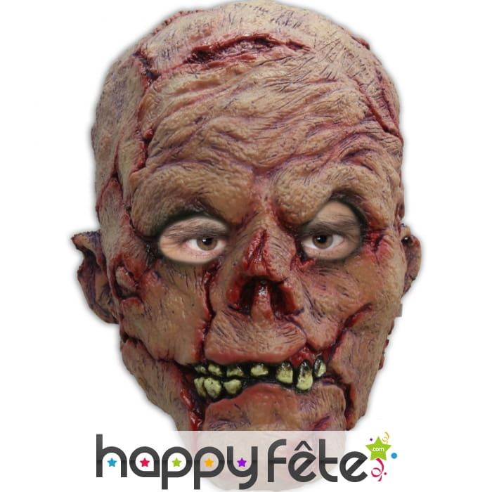 Masque grosse tête de zombie