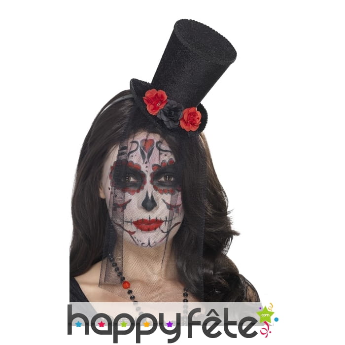 Mini haut de forme jour des morts