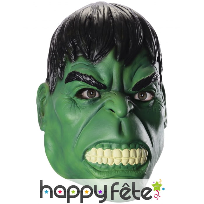 Masque intégral de Hulk en colère pour adulte