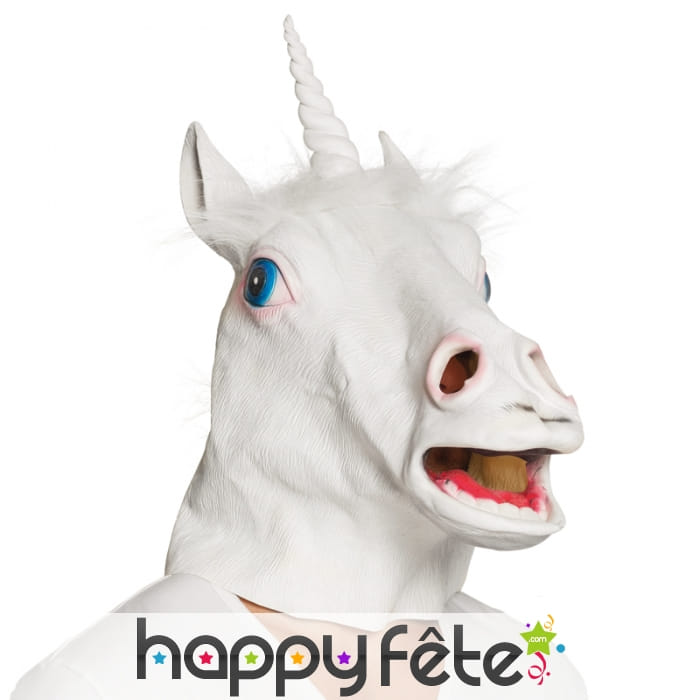 Masque intégral de licorne