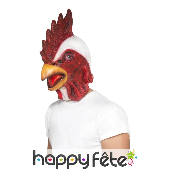Masque intégral de poulet