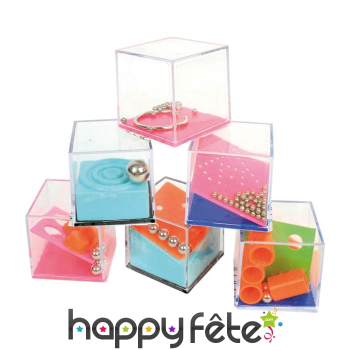 Mini jeu de patience cube casse-tête