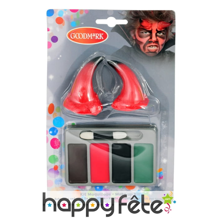 Mini kit maquillage diable