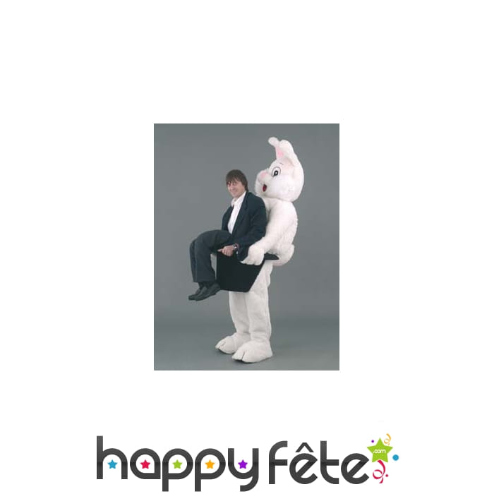 Mascotte lapin et magicien