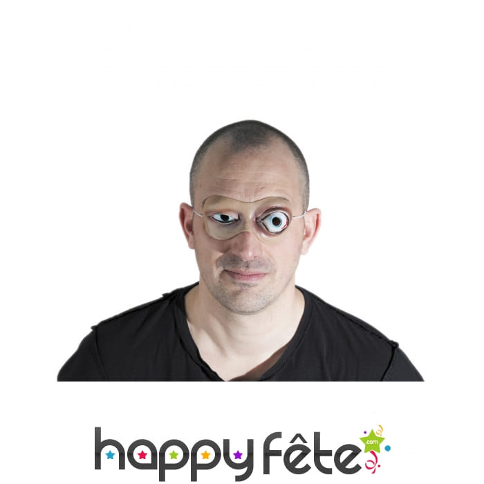 Masque loup gros oeil