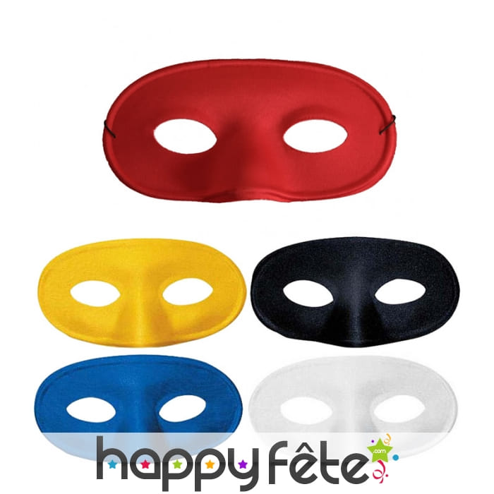 Masque loup uni pour enfant