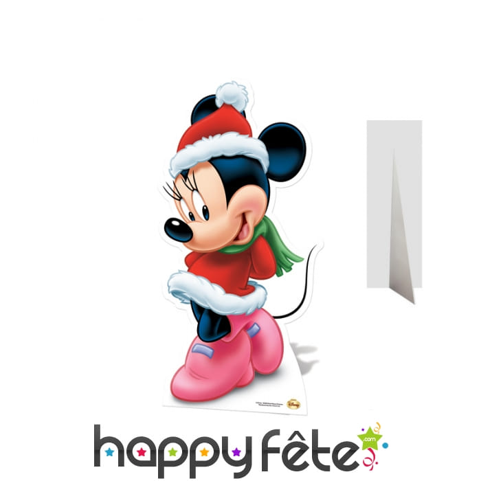 Minnie mouse mère Noël en carton